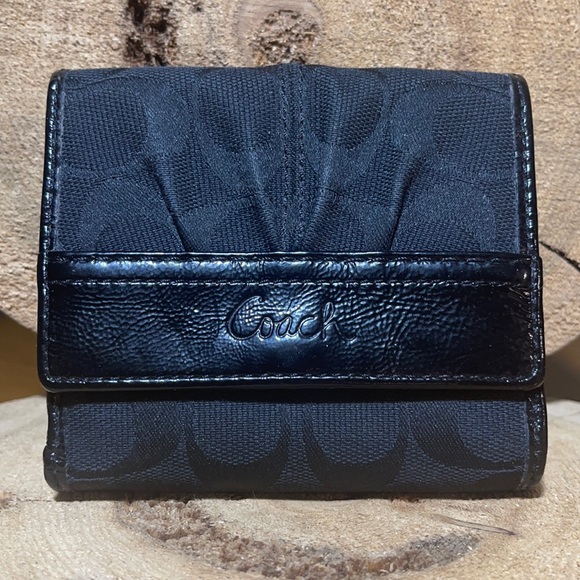 Coach Handbags - COACH Soho Pleated Signature Wallet